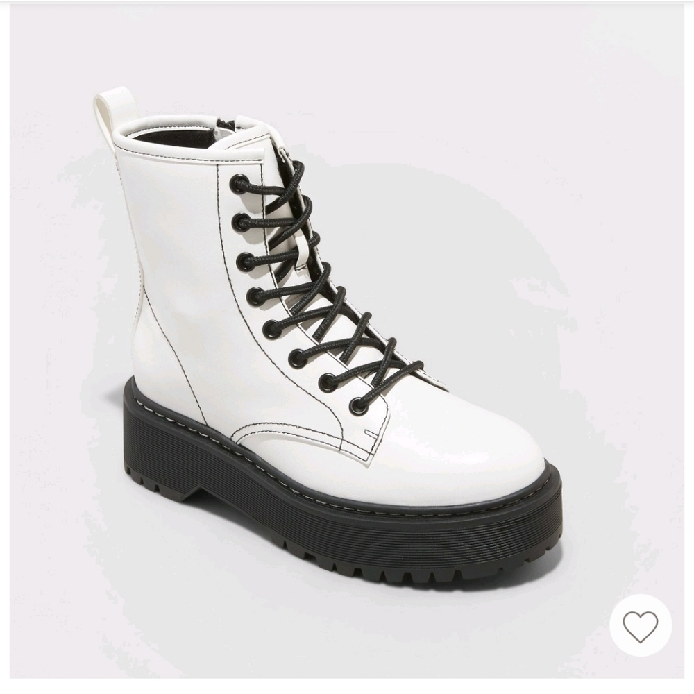 A New Day Women's Erin Combat Boots